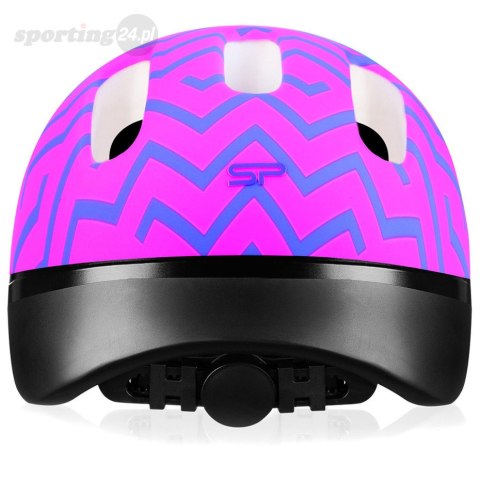 Kask rowerowy dla dzieci Spokey Strapy 1 44-48 cm różowy 927773 Spokey Kask rowerowy dla dzieci Spokey Strapy 1 44-48 cm różowy 927773 Spokey