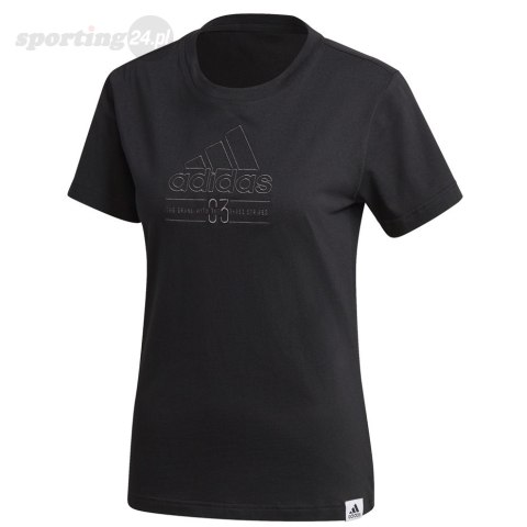 Koszulka damska adidas Brilliant Basics Tee czarna GD3818 Adidas