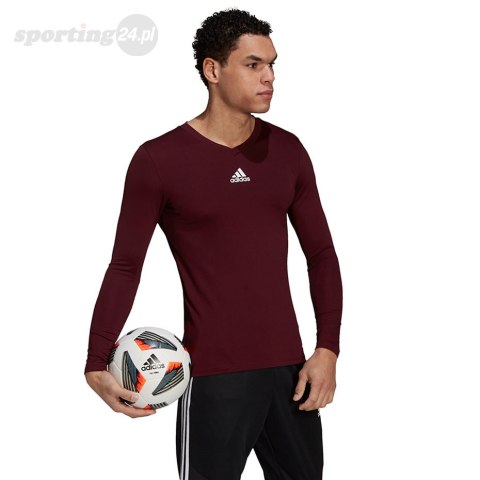 Koszulka męska adidas Team Base Tee bordowa GN7503 Adidas teamwear Koszulka męska adidas Team Base Tee bordowa GN7503 Adidas teamwear