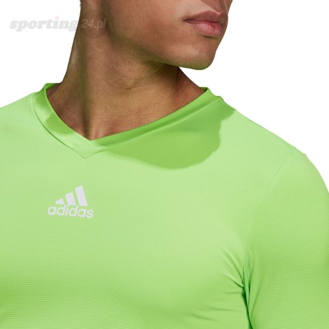 Koszulka męska adidas Team Base Tee jasnozielona GN7505 Adidas teamwear Koszulka męska adidas Team Base Tee jasnozielona GN7505 Adidas teamwear