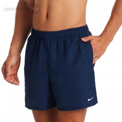 Spodenki kąpielowe męskie Nike 5 Volley Midnight granatowe NESSA560 440 Nike Spodenki kąpielowe męskie Nike 5 Volley Midnight granatowe NESSA560 440 Nike