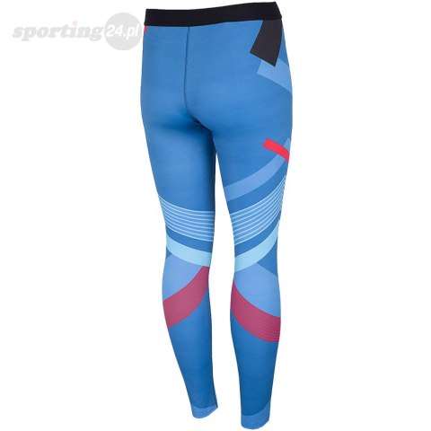 Spodnie funkcyjne damskie 4F multikolor allover H4L20 SPDF006 90A 4F Spodnie funkcyjne damskie 4F multikolor allover H4L20 SPDF006 90A 4F