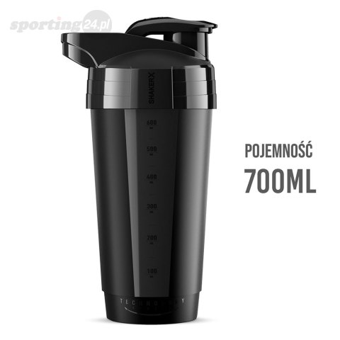 Bidon shaker NO10 600 ml czarny NO10 Bidon shaker NO10 600 ml czarny NO10