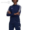 Bluza damska adidas Tiro 21 Track granatowa GK9663 Adidas teamwear