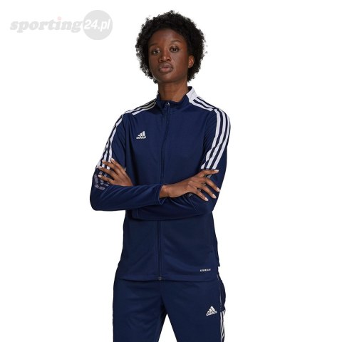 Bluza damska adidas Tiro 21 Track granatowa GK9663 Adidas teamwear Bluza damska adidas Tiro 21 Track granatowa GK9663 Adidas teamwear