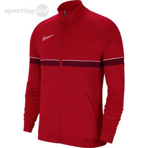 Bluza męska Nike Dri-FIT Academy 21 Knit Track Jacket czerwona CW6113 657 Nike Team Bluza męska Nike Dri-FIT Academy 21 Knit Track Jacket czerwona CW6113 657 Nike Team