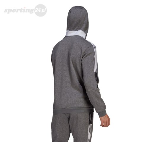 Bluza męska adidas Tiro 21 Sweat Hoody szara GP8805 Adidas teamwear Bluza męska adidas Tiro 21 Sweat Hoody szara GP8805 Adidas teamwear