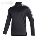 Bluza męska adidas Tiro 21 Training Top czarna GH7304 Adidas teamwear Bluza męska adidas Tiro 21 Training Top czarna GH7304 Adidas teamwear