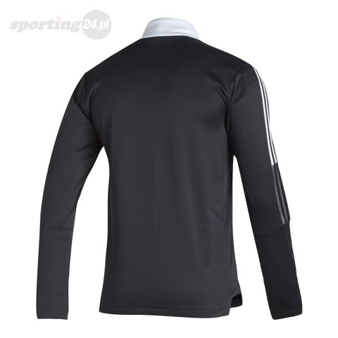 Bluza męska adidas Tiro 21 Training Top czarna GH7304 Adidas teamwear Bluza męska adidas Tiro 21 Training Top czarna GH7304 Adidas teamwear