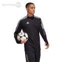 Bluza męska adidas Tiro 21 Training Top czarna GH7304 Adidas teamwear Bluza męska adidas Tiro 21 Training Top czarna GH7304 Adidas teamwear