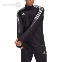 Bluza męska adidas Tiro 21 Training Top czarna GH7304 Adidas teamwear Bluza męska adidas Tiro 21 Training Top czarna GH7304 Adidas teamwear