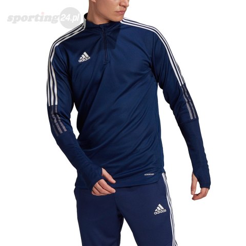 Bluza męska adidas Tiro 21 Training Top granatowa GE5426 Adidas teamwear Bluza męska adidas Tiro 21 Training Top granatowa GE5426 Adidas teamwear