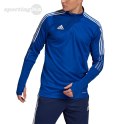 Bluza męska adidas Tiro 21 Training Top niebieska GH7302 Adidas teamwear Bluza męska adidas Tiro 21 Training Top niebieska GH7302 Adidas teamwear