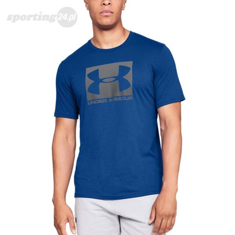 Koszulka męska Under Armour Boxed Sportstyle Ss niebieska 1329581 400 Under Armour Koszulka męska Under Armour Boxed Sportstyle Ss niebieska 1329581 400 Under Armour