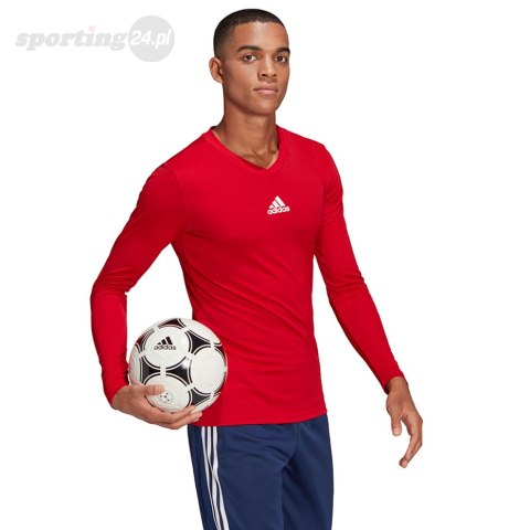 Koszulka męska adidas Team Base Tee czerwona GN5674 Adidas teamwear Koszulka męska adidas Team Base Tee czerwona GN5674 Adidas teamwear