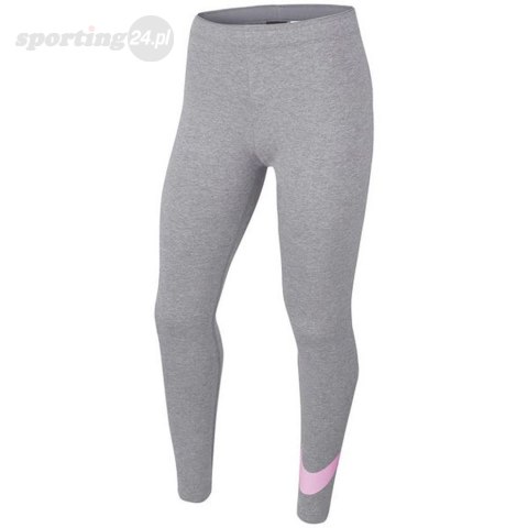 Legginsy dla dzieci Nike G NSW Favotites SWSH Tight szare AR4076 094 Nike Legginsy dla dzieci Nike G NSW Favotites SWSH Tight szare AR4076 094 Nike