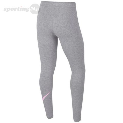 Legginsy dla dzieci Nike G NSW Favotites SWSH Tight szare AR4076 094 Nike Legginsy dla dzieci Nike G NSW Favotites SWSH Tight szare AR4076 094 Nike