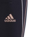 Legginsy dla dzieci adidas Lg Cot Tight granatowe GG3497 Adidas