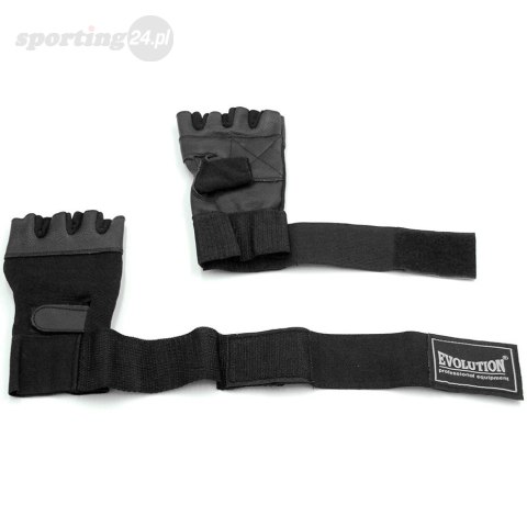 Rękawice fitness Evolution Standard czarne FR-11 Evolution Rękawice fitness Evolution Standard czarne FR-11 Evolution