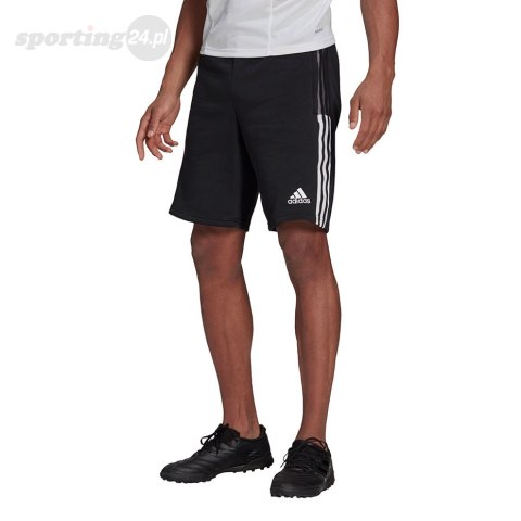 Spodenki męskie adidas Tiro 21 Sweat czarne GM7345 Adidas teamwear Spodenki męskie adidas Tiro 21 Sweat czarne GM7345 Adidas teamwear