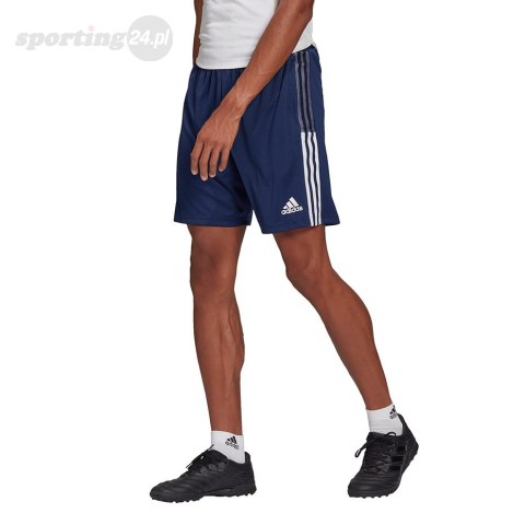Spodenki męskie adidas Tiro 21 Training granatowe GH4471 Adidas teamwear Spodenki męskie adidas Tiro 21 Training granatowe GH4471 Adidas teamwear