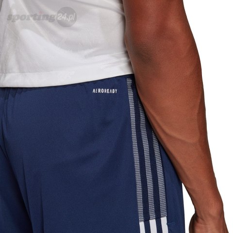 Spodenki męskie adidas Tiro 21 Training granatowe GH4471 Adidas teamwear Spodenki męskie adidas Tiro 21 Training granatowe GH4471 Adidas teamwear
