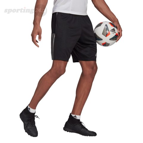 Spodenki męskie adidas Tiro Short Reflective Wording GQ1038 Adidas teamwear Spodenki męskie adidas Tiro Short Reflective Wording GQ1038 Adidas teamwear