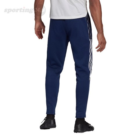 Spodnie męskie adidas Tiro 21 Sweat granatowe GH4467 Adidas teamwear Spodnie męskie adidas Tiro 21 Sweat granatowe GH4467 Adidas teamwear