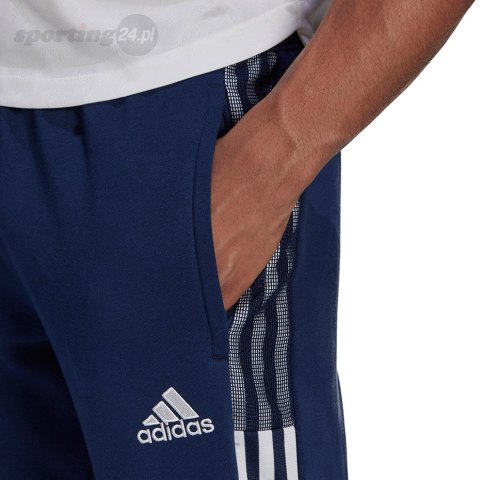 Spodnie męskie adidas Tiro 21 Sweat granatowe GH4467 Adidas teamwear Spodnie męskie adidas Tiro 21 Sweat granatowe GH4467 Adidas teamwear