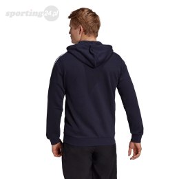 Bluza męska adidas Essentials Full-Zip Hoodie granatowa GK9033 Adidas