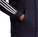 Bluza męska adidas Essentials Full-Zip Hoodie granatowa GK9053 Adidas