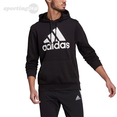 Bluza męska adidas Essentials Hoodie czarna GK9540 Adidas Bluza męska adidas Essentials Hoodie czarna GK9540 Adidas