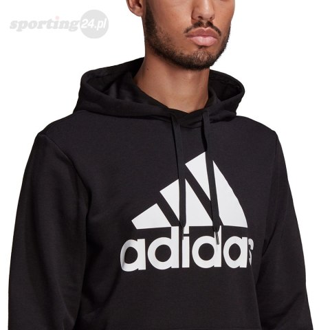 Bluza męska adidas Essentials Hoodie czarna GK9540 Adidas Bluza męska adidas Essentials Hoodie czarna GK9540 Adidas