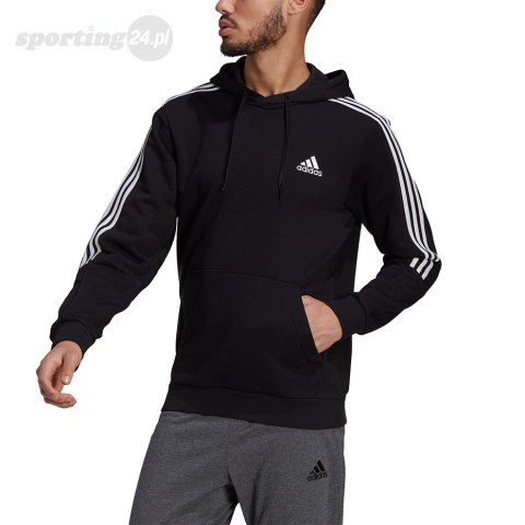 Bluza męska adidas Essentials Hoodie czarna GK9581 Adidas Bluza męska adidas Essentials Hoodie czarna GK9581 Adidas