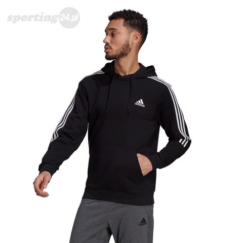 Bluza męska adidas Essentials Hoodie czarna GK9581 Adidas Bluza męska adidas Essentials Hoodie czarna GK9581 Adidas