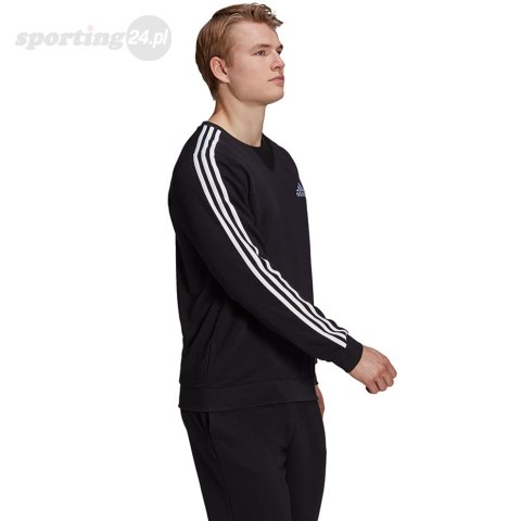 Bluza męska adidas Essentials Sweatshirt czarna GK9078 Adidas Bluza męska adidas Essentials Sweatshirt czarna GK9078 Adidas