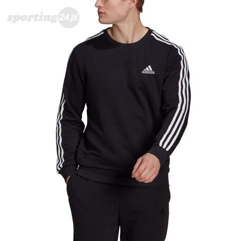 Bluza męska adidas Essentials Sweatshirt czarna GK9078 Adidas Bluza męska adidas Essentials Sweatshirt czarna GK9078 Adidas