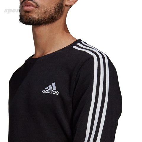 Bluza męska adidas Essentials Sweatshirt czarna GK9106 Adidas Bluza męska adidas Essentials Sweatshirt czarna GK9106 Adidas