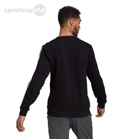 Bluza męska adidas Essentials Sweatshirt czarna GK9106 Adidas Bluza męska adidas Essentials Sweatshirt czarna GK9106 Adidas