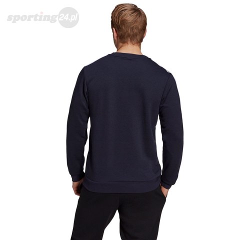 Bluza męska adidas Essentials Sweatshirt granatowa GK9079 Adidas Bluza męska adidas Essentials Sweatshirt granatowa GK9079 Adidas