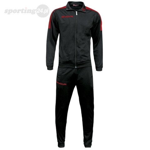Dres Givova Tuta Revolution czarno-czerwony TR033 1012 Givova Dres Givova Tuta Revolution czarno-czerwony TR033 1012 Givova