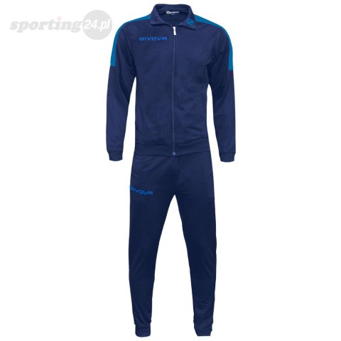 Dres Givova Tuta Revolution granatowo-niebieski TR033 0402 Givova Dres Givova Tuta Revolution granatowo-niebieski TR033 0402 Givova