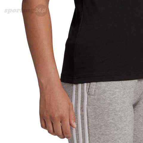 Koszulka damska adidas Essentials Regular T-Shirt czarna GL0722 Adidas Koszulka damska adidas Essentials Regular T-Shirt czarna GL0722 Adidas