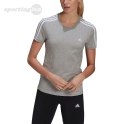 Koszulka damska adidas Essentials Slim T-shirt szara GL0785 Adidas