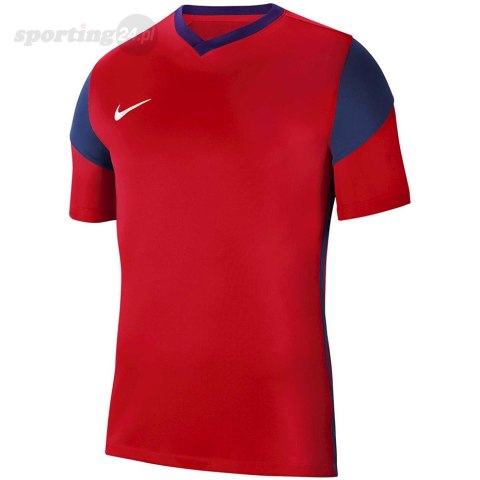 Koszulka męska Nike Df Prk Drb III Jsy Ss czerwona CW3826 658 Nike Team Koszulka męska Nike Df Prk Drb III Jsy Ss czerwona CW3826 658 Nike Team