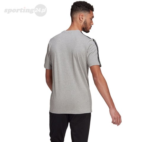 Koszulka męska adidas Essentials T-Shirt szara GL3735 Adidas Koszulka męska adidas Essentials T-Shirt szara GL3735 Adidas