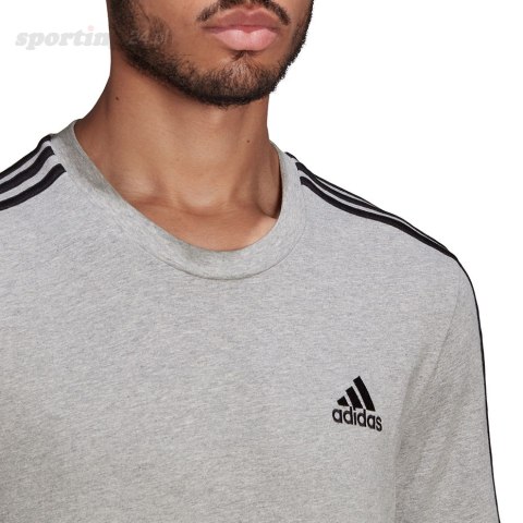 Koszulka męska adidas Essentials T-Shirt szara GL3735 Adidas Koszulka męska adidas Essentials T-Shirt szara GL3735 Adidas