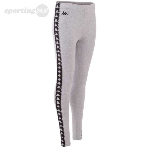 Legginsy damskie Kappa ISADOMA szare 309075 15-4101M Kappa Legginsy damskie Kappa ISADOMA szare 309075 15-4101M Kappa