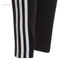 Legginsy dla dzieci adidas Essentials 3 Stripes czarne GN4046 Adidas