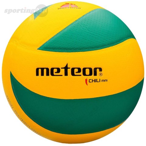 Piłka siatkowa Meteor Chili Pu Mini żółto-zielona 10087 Meteor Piłka siatkowa Meteor Chili Pu Mini żółto-zielona 10087 Meteor